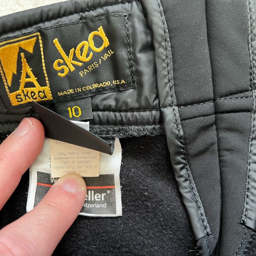 SKEA Youth Ski Snowboard Pants Size 10 Black WB-400 Outdoors Active Sports - Picture 5 of 11
